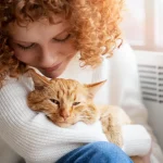 gatos dormem em cima do dono